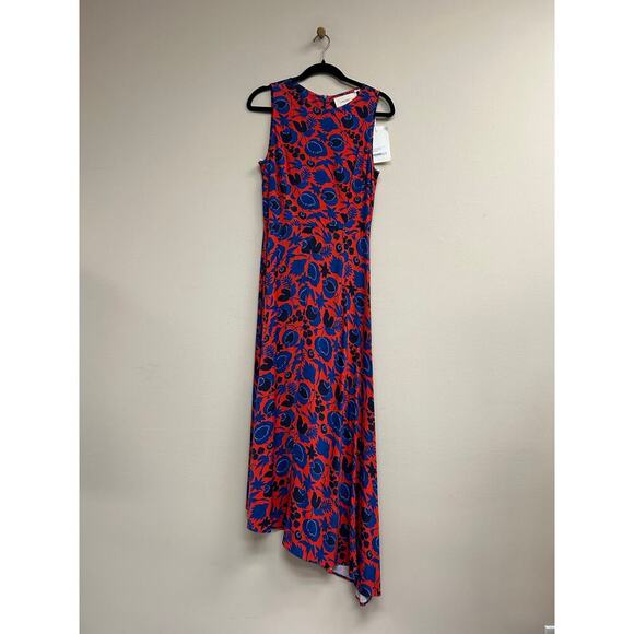 LA DOUBLE J. Pina Dress Sleeveless Wildbird Rosso M - NWT - Picture 3 of 4